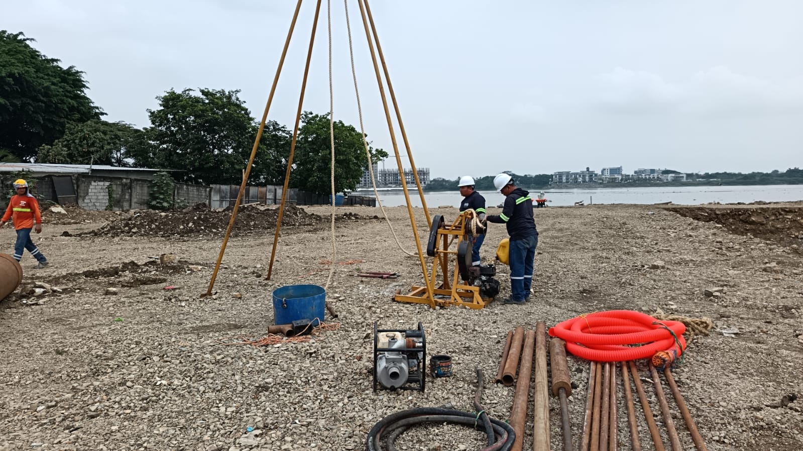 Estudio de suelo (ensayo SPT)